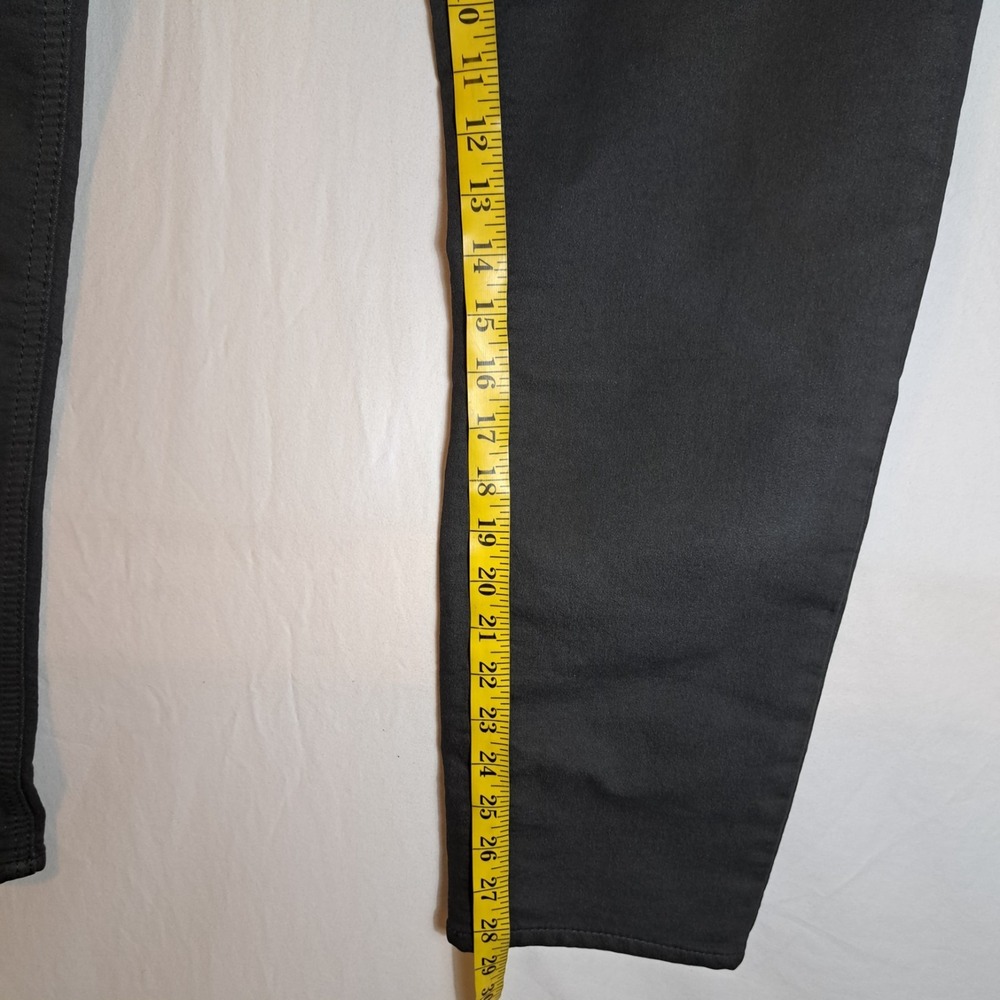 VGB Vintage Genes Black Slim Fit Gray French Terry Denim Jeans Mens 34X30 - Picture 10 of 10
